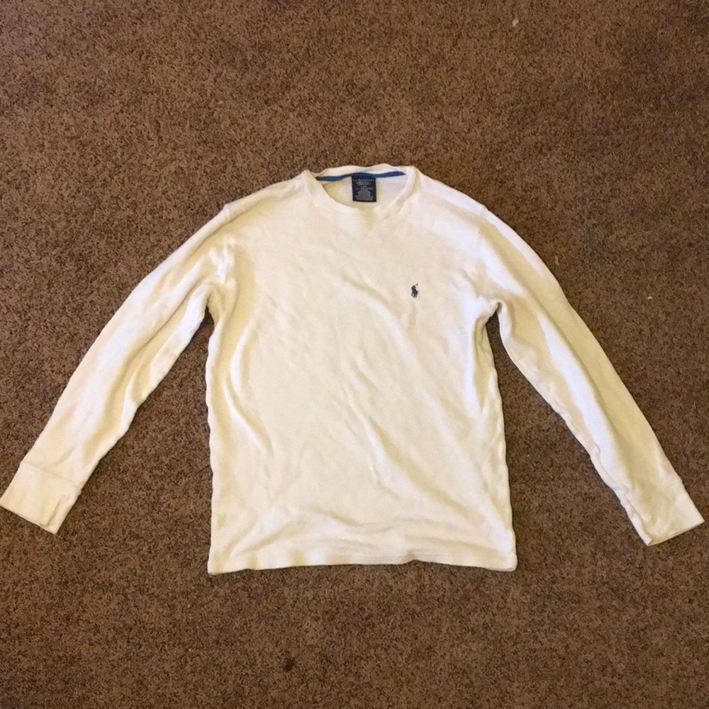 Large White Polo Ralph Lauren Sweater